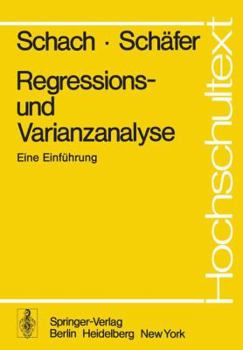 Paperback Regressions- Und Varianzanalyse: Eine Einführung [German] Book