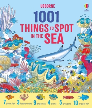 Hardcover 1001 Things to Spot in the Sea Book