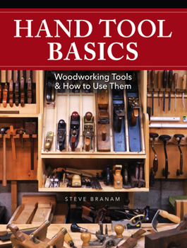 Hardcover Hand Tool Basics: Woodworking Tools and How to Use Them Book