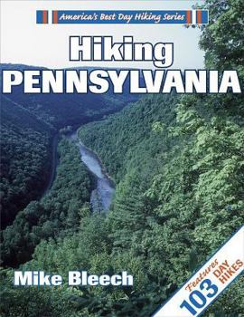 Paperback Hiking Pennsylvania Book