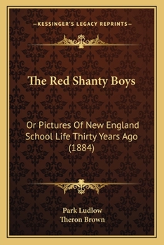 The Red Shanty Boys: Or Pictures Of New England School Life Thirty Years Ago