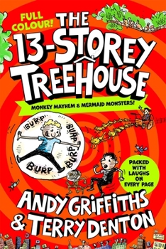 Paperback The 13-Storey Treehouse: Colour Edition (The Treehouse Series) Book