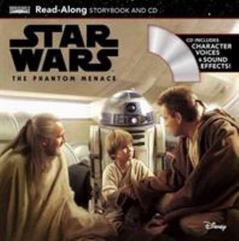 Paperback Star Wars: The Phantom Menace Read-Along Storybook and CD Book