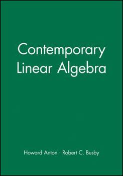 Paperback MAPLE Technology Resource Manual to accompany Contemporary Linear Algebra Book