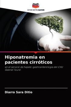 Paperback Hiponatremia en pacientes cirróticos [Spanish] Book