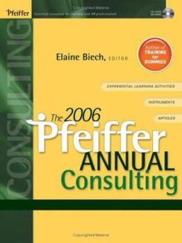 Hardcover The Pfeiffer Annual Consulting [With CD-ROM] Book