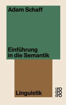 Paperback Einführung in Die Semantik [German] Book