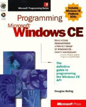 Paperback Programming Microsoft Windows CE [With *] Book
