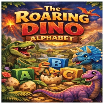 Paperback The Roaring Dino Alphabet Book