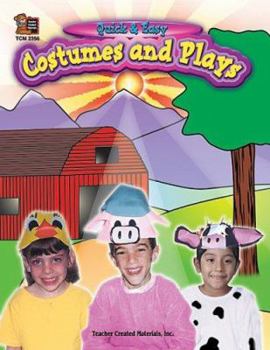 Paperback Quick and Easy Costumes and Plays Book