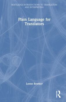 Hardcover Plain Language for Translators Book