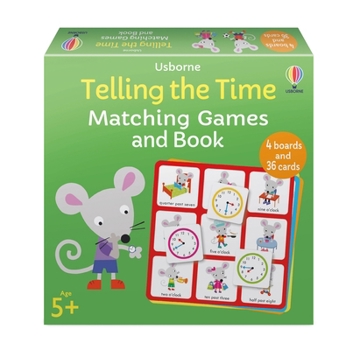 Telling the Time Matching Games and Book - Book  of the Matching Games and Book