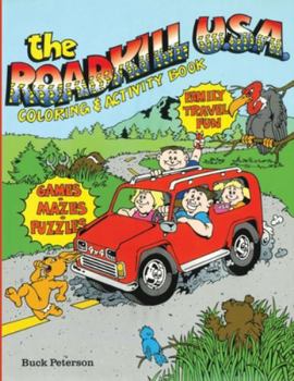 Paperback The Roadkill USA Coloring and Activity Book