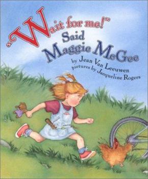 Hardcover Wait for Me! Said Maggie McGee: Picture Book