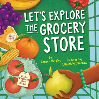 Hardcover Let's Explore the Grocery Store Book