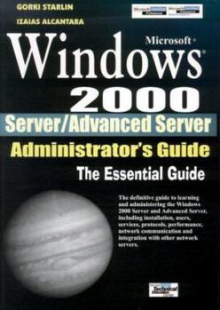 Paperback Windows 2000 Server/Advanced Server Book