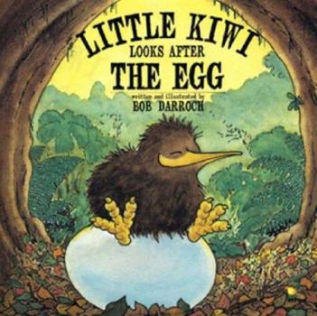 Paperback Little Kiwi Looks After the Egg Book