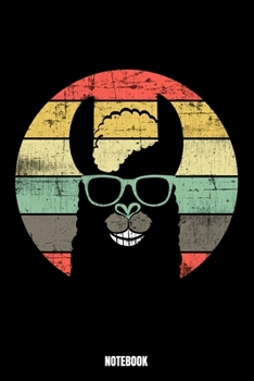 Paperback Notebook: Llama Notebook, Planner, Journal, Diary, Planner, Gratitude, Writing, Travel, Goal, Bullet Notebook - Size 6 x 9 - 110 Book