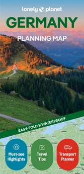 Loose Leaf Lonely Planet Germany Planning Map Book