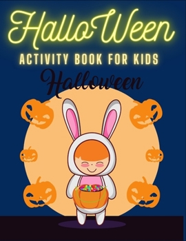 Paperback Halloween Avtivity Book for Kids Book