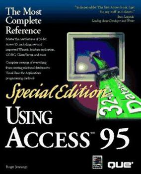 Hardcover Using Access for Windows 95 Book