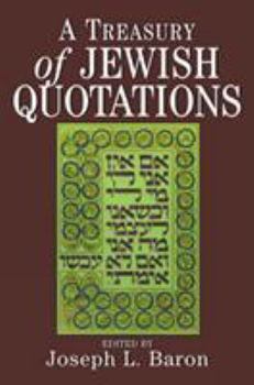 Paperback A Treasury of Jewish Quotations Book