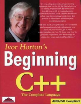 Paperback Ivor Horton's Beginning C++: The Complete Language Book