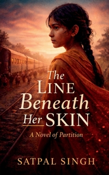 Paperback The Line Beneath Her Skin: A Novel of Partition Book