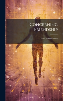 Hardcover Concerning Friendship Book