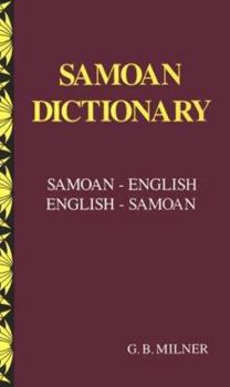 Paperback Samoan Dictionary: Samoan-English, English-Samoan Book