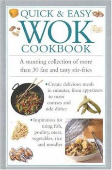 Hardcover Quick & Easy Wok Cookbook Book