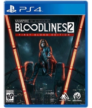 Video Game Vampire: The Masquerade Bloodlines 2 First Blood E Book