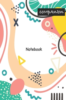 Paperback Companion Notebook: Designer Notebook: Wide Ruled Lined Paper Notebook Journal: Designer Workbook for Writing Notes Book