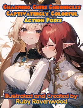 Paperback Charming Chibi Chronicles Captivatingly Colorful Action Poses Book