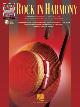 Paperback Rock in Harmony Sing in the Barbershop Quartet, Volume 2 - Book/Online Audio [With CD (Audio)] Book