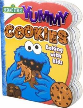 Hardcover Sesame Street Yummy Cookies Cooking with Kids Book