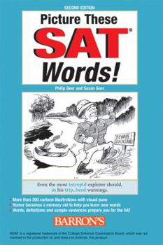 Paperback Picture These SAT Words! Book