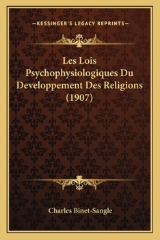 Paperback Les Lois Psychophysiologiques Du Developpement Des Religions (1907) [French] Book