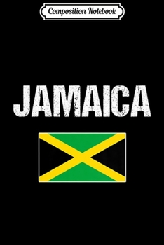 Composition Notebook: Womens Jamaica Heritage Pride Caribbean Jamaican Flag Premium  Journal/Notebook Blank Lined Ruled 6x9 100 Pages