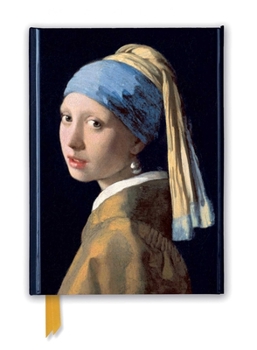 Misc. Johannes Vermeer: Girl with a Pearl Earring (Foiled Journal) Book