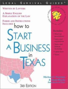 Paperback How to Start a Business in Texas Book