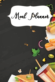 Paperback Meal Planner: Grocery List With Weekly Meal Planner Book