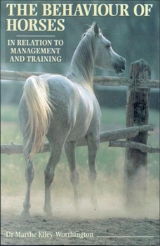 Paperback The Behaviour of Horses Book