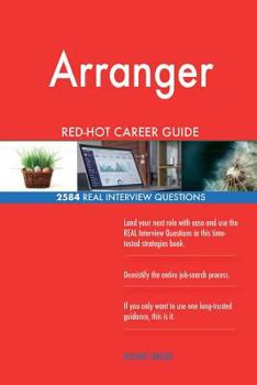 Paperback Arranger RED-HOT Career Guide; 2584 REAL Interview Questions Book