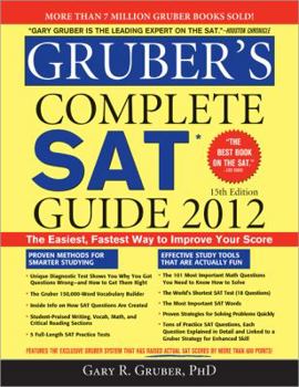 Paperback Gruber's Complete SAT Guide 2012 Book