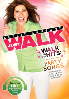 DVD Leslie Sansone: Walk to the Hits Party Songs Book