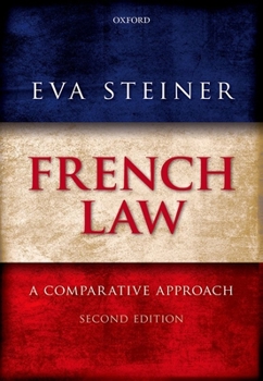 Hardcover French Law: A Comparative Approach Book