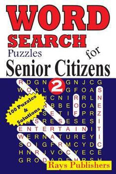 Paperback Word Search Puzzles for Senior Citizens 2 [Large Print] Book