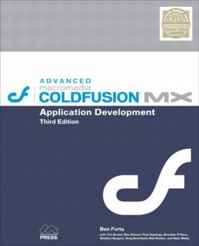 Paperback Advanced Macromedia Coldfusion MX Application Development Book