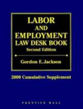 Paperback Labor and Employment Law Desk Book